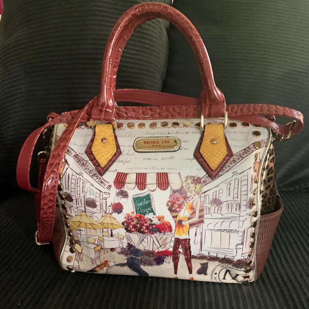 Nicole Lee Garden Flower Purse